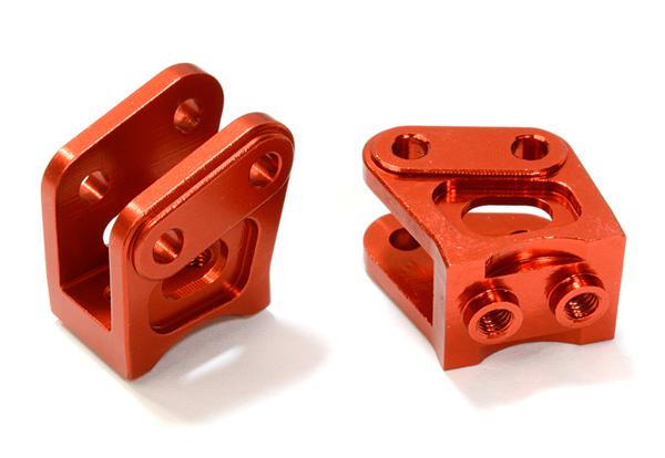 C24527RED Machined Alloy T3 Lower Suspension Link Mount (2) for Axial Wraith 2.2 AX80070 - Image 1