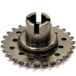 Billet Machined Metal Driver Gear for Kyosho 1/8 Motorcycle