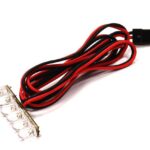 Straight Mounted Type High Brightness LED Light (6) Set