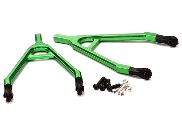 C24651GREEN Billet Machined Alloy Upper Y-Arm for Axial SCX-10, Dingo & Honcho AX80043 - Image 1