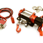 Billet Machined Realistic Power Winch for Scale Rock Crawler 1/10 Size