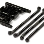 Billet Gearbox Holder & 120mm Lower Links (4) for Axial SCX-10