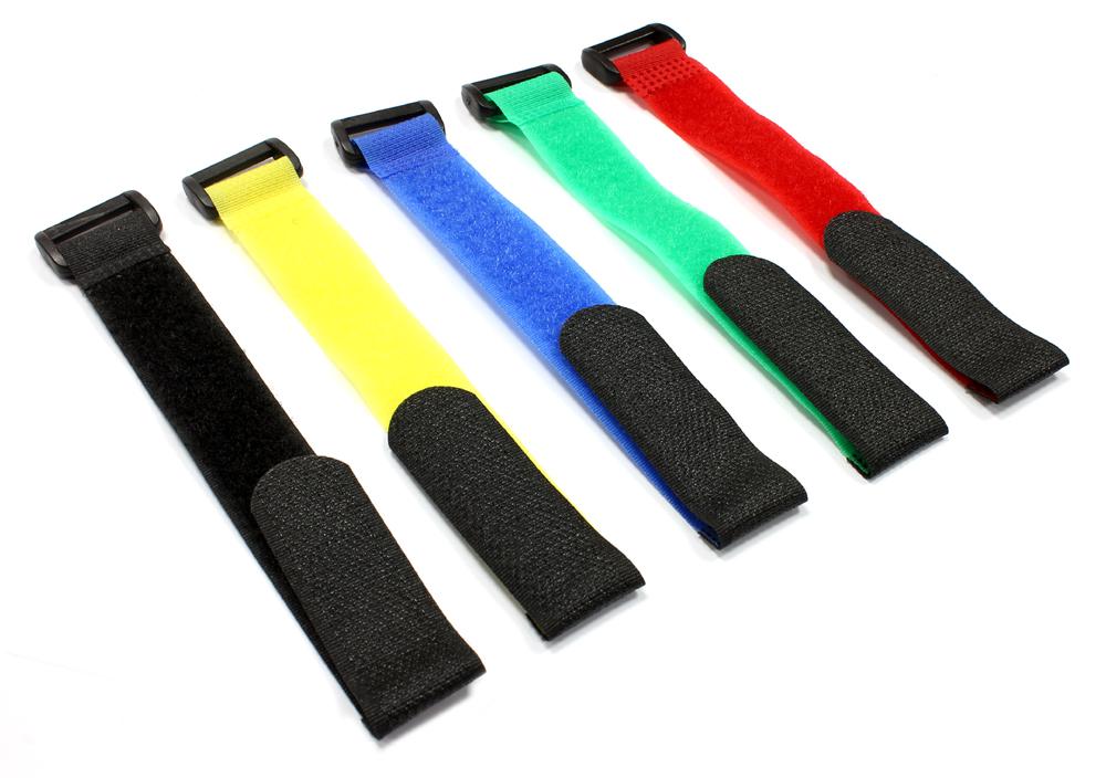C24835 Multicolor 200mm Battery Strap (5) for RC Car, Boat, Helicopter & Airplane - Image 1