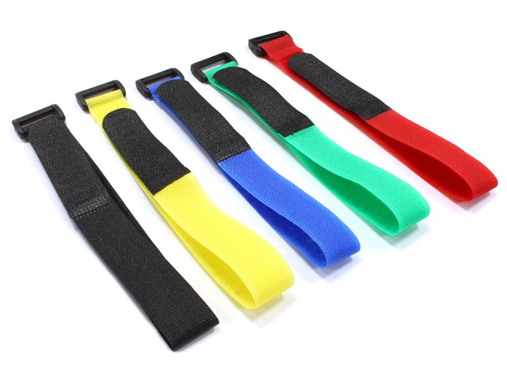 C24836 Multicolor 300mm Battery Strap (5) for RC Car, Boat, Helicopter & Airplane - Image 1