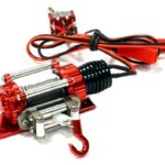 Billet Machined T2 Realistic High Torque Winch for Scale Rock Crawler 1/10 Size