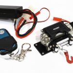 Billet Machined T3 Realistic Mega Winch w/Wireless Module for 1/10 Scale Crawler