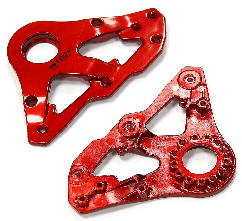 C24939RED Replacement Right Side Plastic Main Frame for Snowmobile & Sandmobile Conversion - Image 1