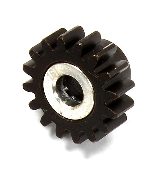 C24983 Billet Machined HD 5mm Bore Mod1 Pinion Gear 16T for HPI 1/8 Apache SC & C1 Flux - Image 1