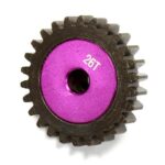 Billet Machined HD 5mm Bore Mod1 Pinion Gear 26T for HPI 1/8 Apache SC & C1 Flux