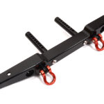 V2 Billet Machined Alloy T2 Rear Bumper for Axial SCX-10, Dingo, Honcho