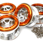 Billet Machined Alloy Type XI 5S Beadlock 2.2 Wheel(4) Set for 1/10 Rock Crawler