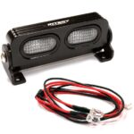 Realistic T1 Adjustable Spot Light Bar (2) w/ LED for 1/10 & 1/8 Scale