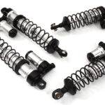 Machined XSR9 Piggyback Shock Set(4) for Traxxas 1/10 Stampede 4X4 & Rustler 4X4