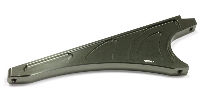 C25222GUN Billet Machined T1 Front Chassis Brace for Losi 5ive-T - Image 1