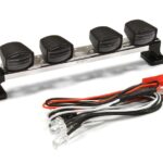 Billet Machined T7 Realistic Roof Top Spot White LED (4) Light Set