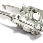 Silver Billet Machined Rear Bulkhead Upgrade for Traxxas 1/10 Scale Summit