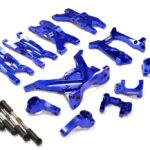 Billet Machined Blue Suspension Conversion Kit for Team Associated RC10B4.2 FT