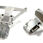 Machined Front & Rear Bulkhead for Traxxas Slash 4X4 LCG Chassis 7429 7430