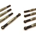 T2 Pushrod & Turnbuckle Set (8) 48mm, 59mm for Traxxas 1/16 Slash VXL & Rally