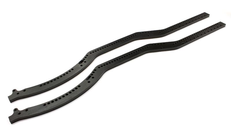 C25467 Billet Machined Extended Main Chassis Rail Set +30mm for D90 Scale Crawler - Image 1