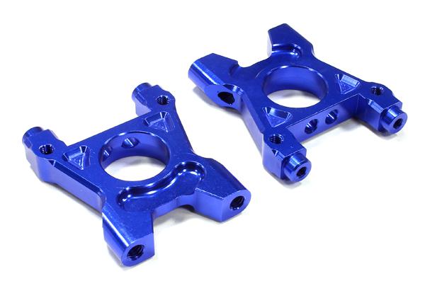 C25477BLUE Billet Machined Center Diff Mount for HPI 1/8 Apache SC & C1 Flux Desert Buggy - Image 1