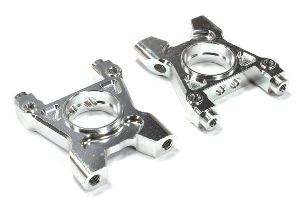 C25477SILVER Billet Machined Center Diff Mount for HPI 1/8 Apache SC & C1 Flux Desert Buggy - Image 1