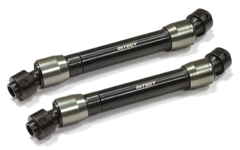 C25526GUN Billet Machined T2 Steel Main Center Drive Shaft(2) for Axial 1/10 Wraith 2.2 - Image 1