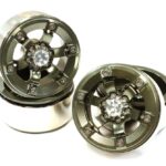 1.9 Size Billet Machined Alloy 6 Spoke Wheel(4) High Mass Type for Scale Crawler