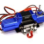 Billet Machined T8 Realistic High Torque Mega Winch for Scale Crawler 1/10 Size