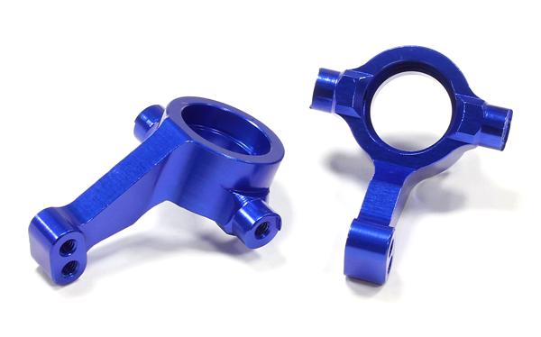 C25637BLUE Billet Machined Steering Knuckles for Associated ProLite 4X4 Ready-To-Run - Image 1