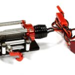 Billet Machined T9 Realistic High Torque Mega Winch for Scale Rock Crawler 1/10