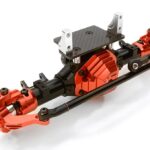 Complete Billet Machined T4 Front Axle for SCX-10, Dingo, Honcho & Jeep