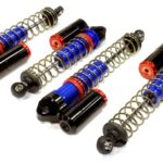 Billet Machined Piggyback Shock Set (4) for Associated SC10B Off-Road
