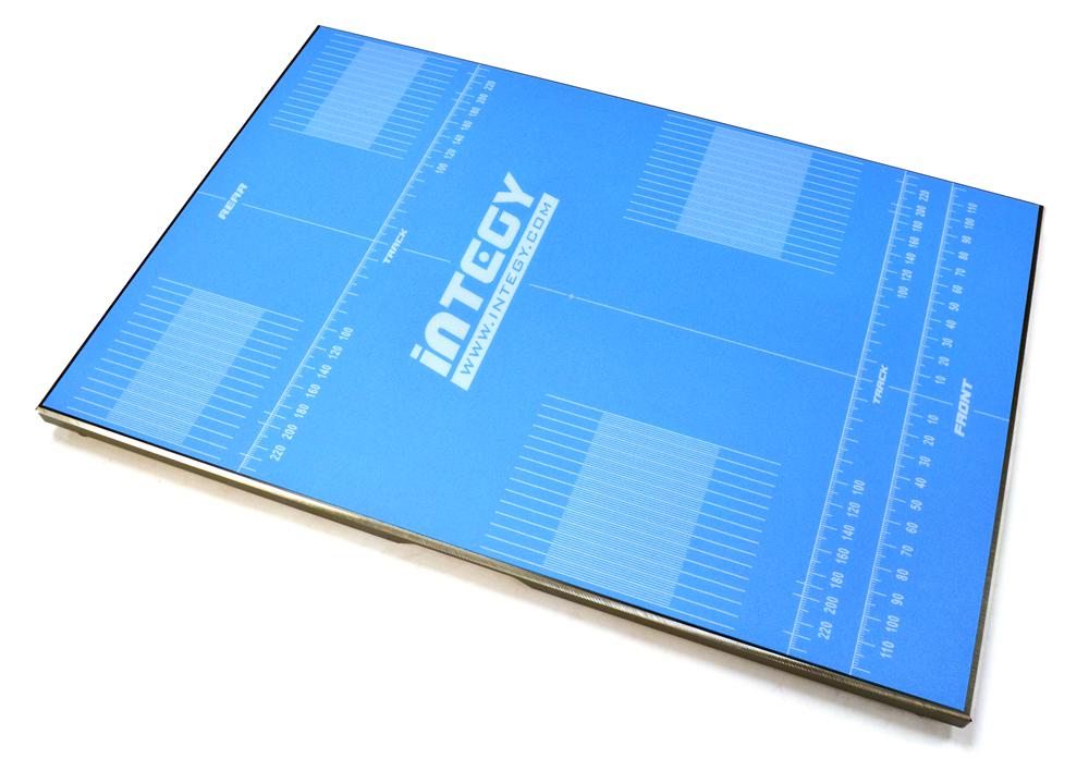 C25805LIGHTBLUE Billet Machined Alloy Setup Board 14.8x9.9in for 1/10 & 1/12 (Thick:10mm) - Image 1
