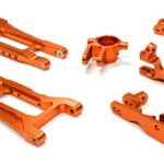 Billet Machined Front Suspension Kit for Traxxas 1/10 Telluride 4X4 Trail Rig