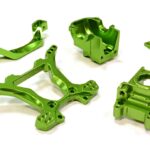 Billet Machined Rear Gearbox & Shock Tower for Traxxas 1/10 Telluride 4X4