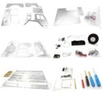 Billet Machined 6X6 7T GL High-Mobility Off-Road Truck 1/10 Size ARTR - Image 9