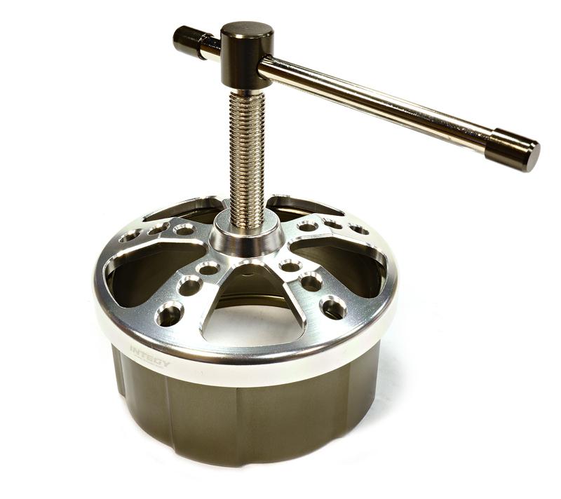 C25860SILVER Deluxe Tire Removal Tool for 1/10 Drift Tire - Image 1