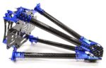Custom Machined Alloy+Carbon Fiber Quadcopter Upgrade Frame 550 Size Foldable - Image 8