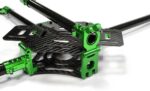 Custom Machined Alloy+Carbon Fiber Quadcopter Upgrade Frame 550 Size Foldable - Image 7