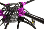 Custom Machined Alloy+Carbon Fiber Quadcopter Upgrade Frame 550 Size Foldable - Image 2