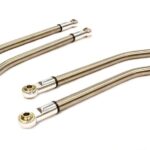 Billet Machined Titanium Alloy Upper Linkage Set 125mm for Axial 1/10 Wraith 2.2