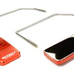 Billet Machined Side Mirror Set for Custom 1/14 Semi-Tractor Truck