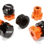 Billet Machined 17mm Wheel Hex (4) +0mm Offset for T-Maxx, 1/10 Revo & Summit