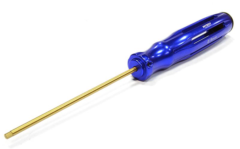 C25998BLUE Professional Allen Wrench 2.5mm Ti-Nitride Hex (Handle:22mm O.D.) - Image 1