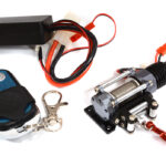 Billet Machined T12 Realistic High Torque Winch w/ Remote for Scale Crawler 1/10