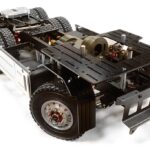 Billet Machined Rolling Chassis for Custom 1/14 Semi-Tractor Truck - Gun Color
