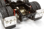 Billet Machined Rolling Chassis for Custom 1/14 Semi-Tractor Truck - Gun Color - Image 4