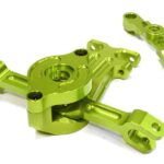 Green Billet Machined Steering Bellcrank for Traxxas 1/10 Scale Summit 4WD