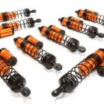 Machined Piggyback Shock Set (8) for Traxxas 1/10 Scale E-Maxx Brushless 3762A